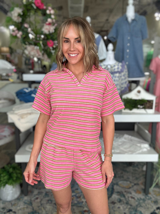NEW! Summer Vibes Shorts Set