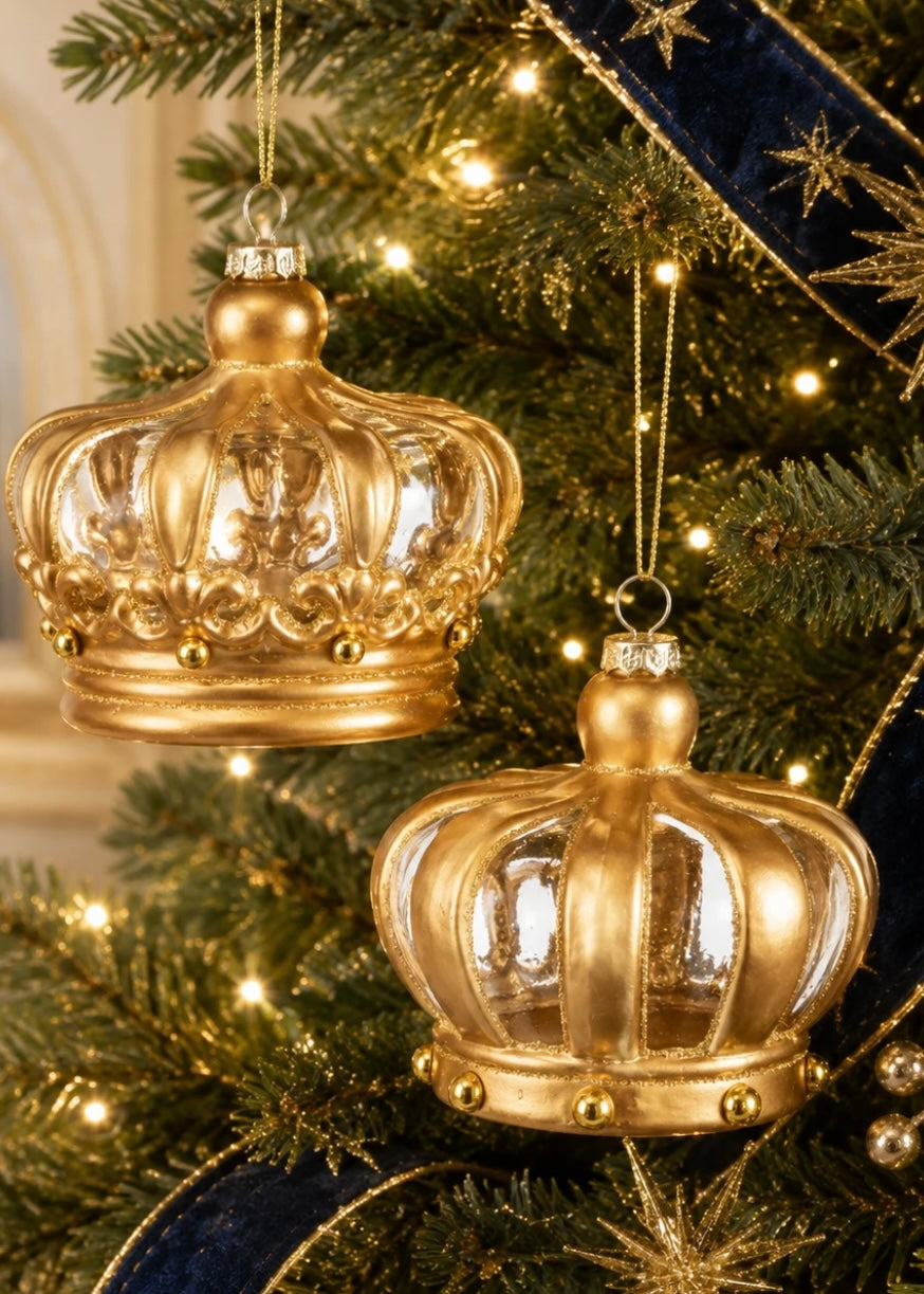 Gold Crown Ornament