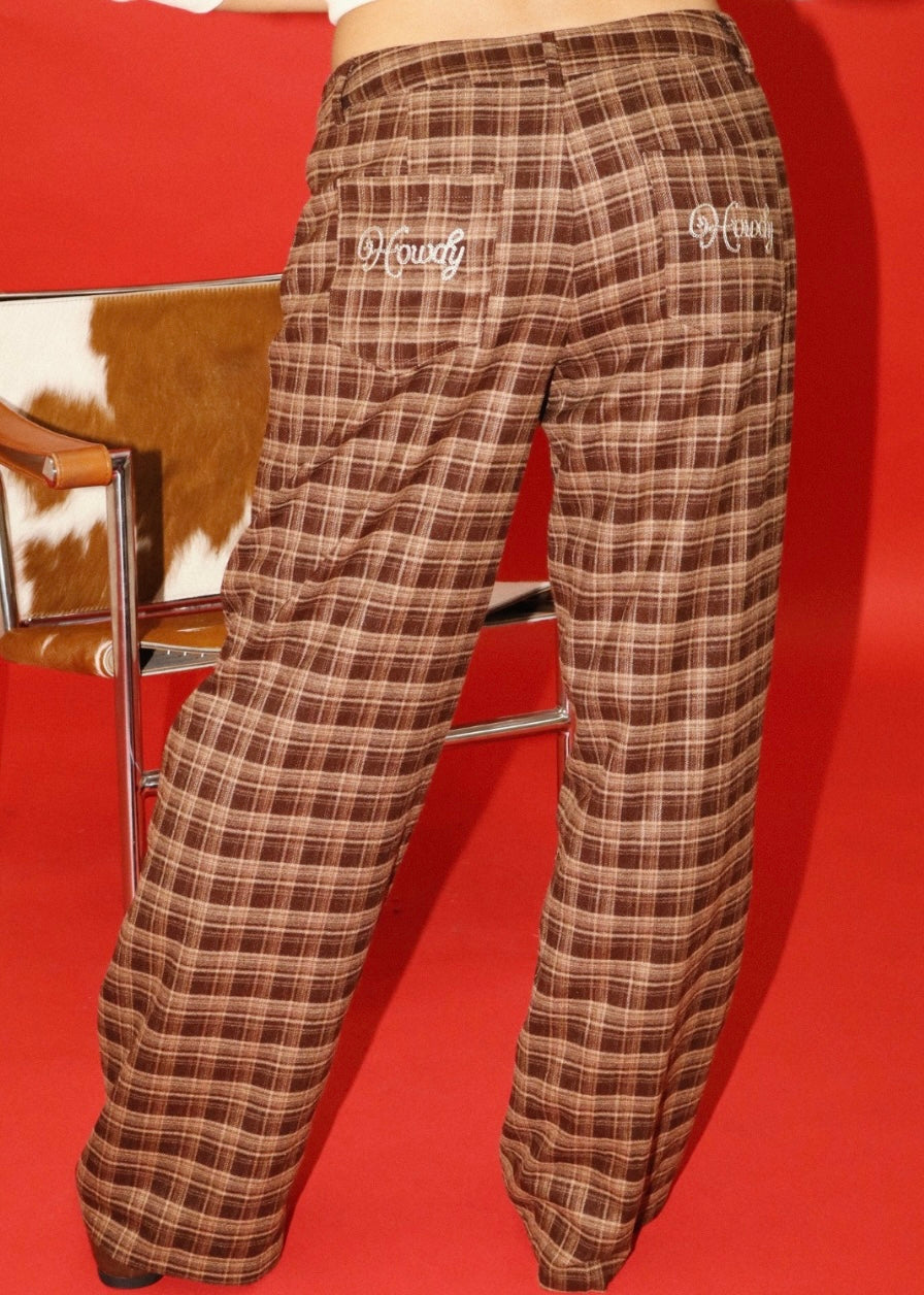 Howdy! Plaid Pants