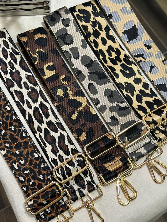 Leopard Purse Straps