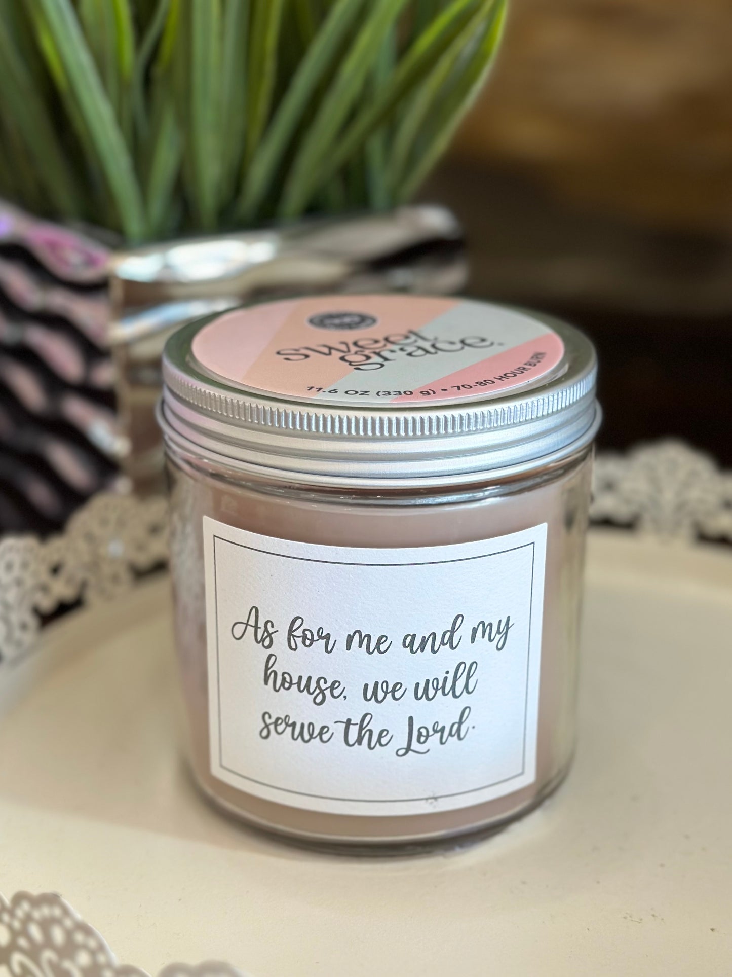 Sweet Grace Candle The Faith Collection