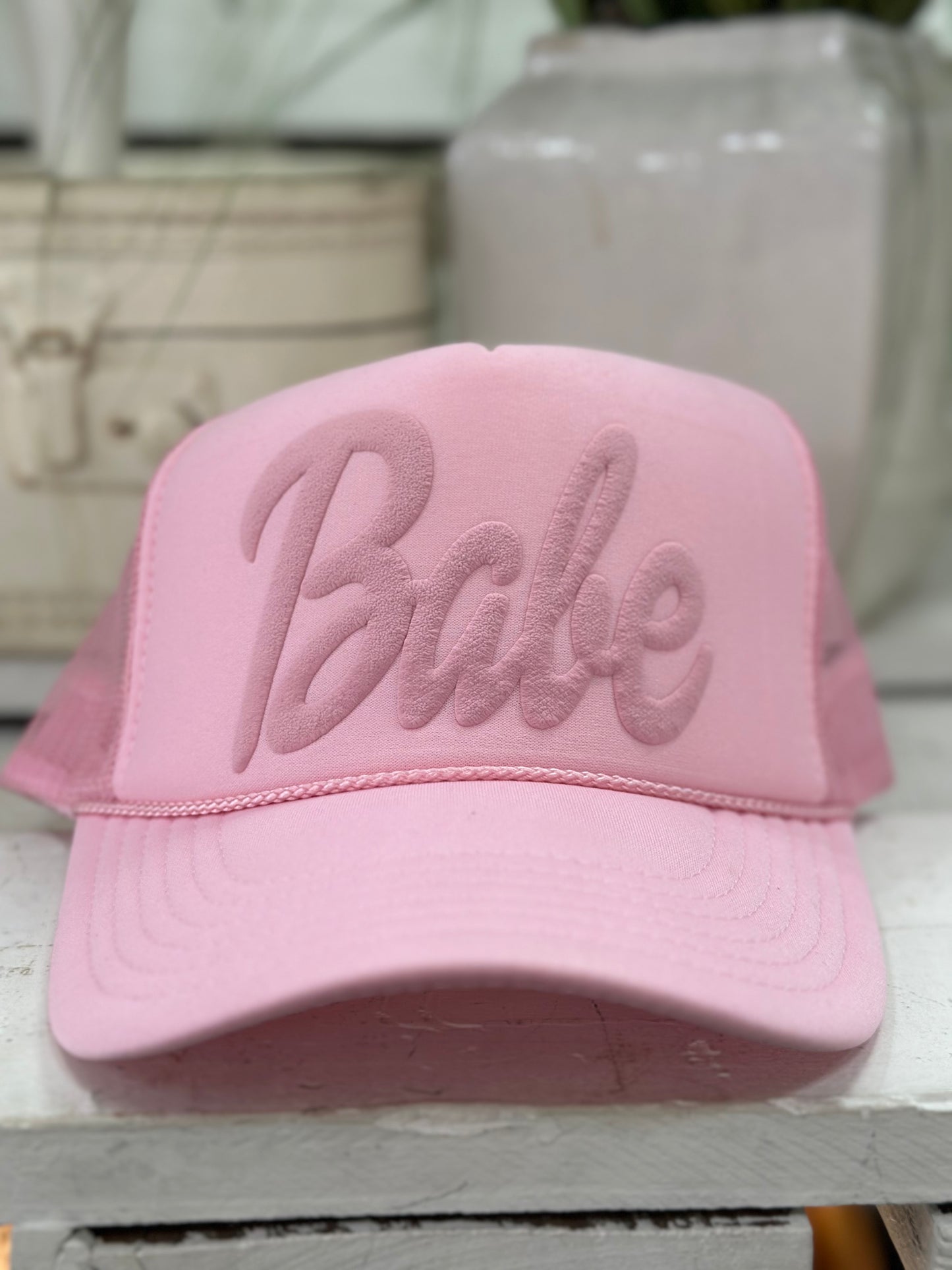 Babe Cap in pink