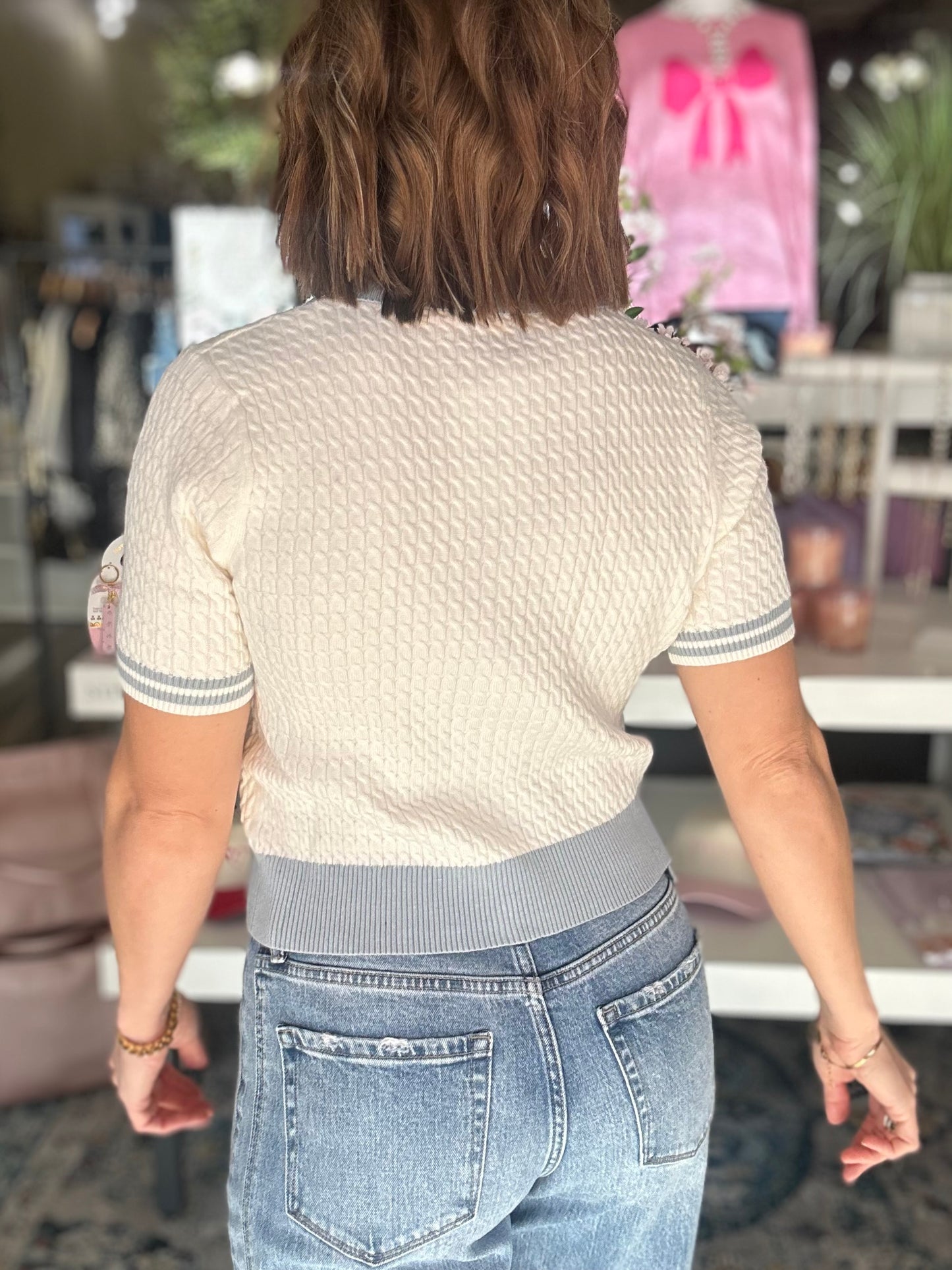 Classic Look Collared Top