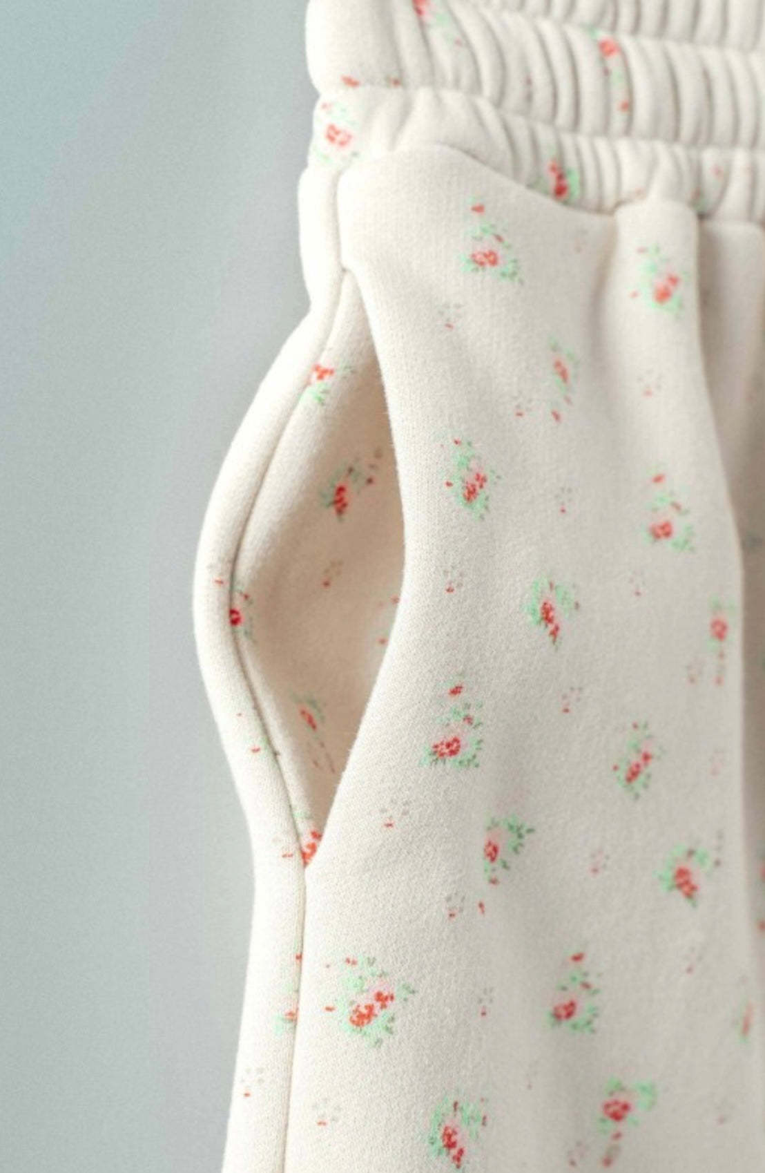 Delicately Floral Shorts Set