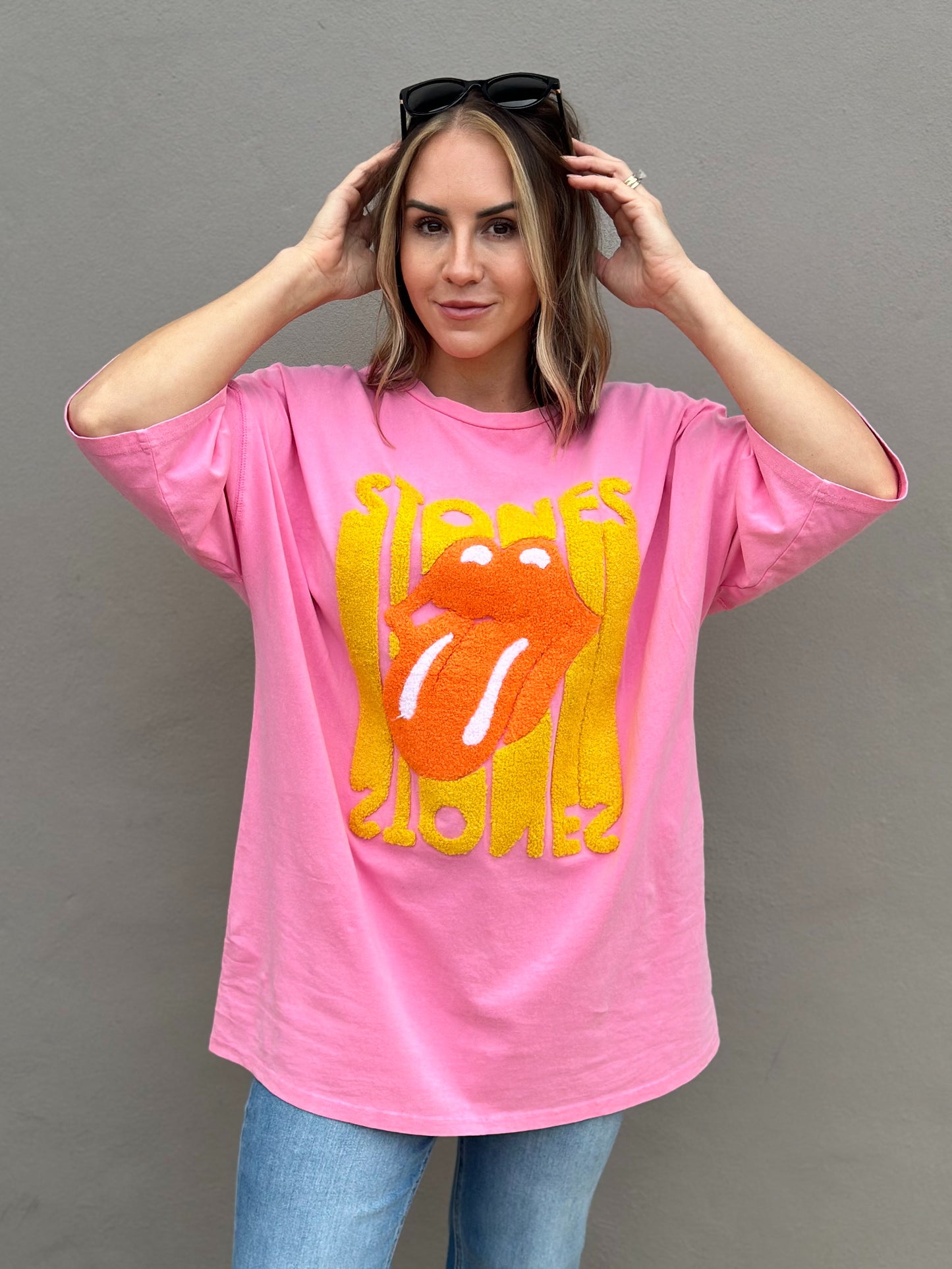 NEW! Rolling Stones Oversized Tee