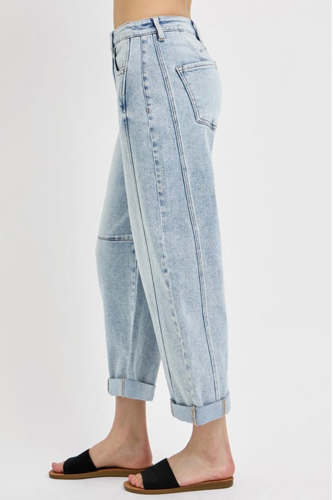 Kayleb Barrel Jean by Risen