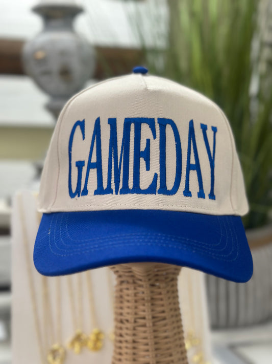 Gameday Royal Embroidered Cap
