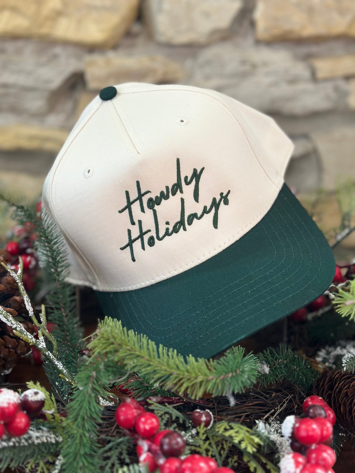 Howdy Holidays Cap
