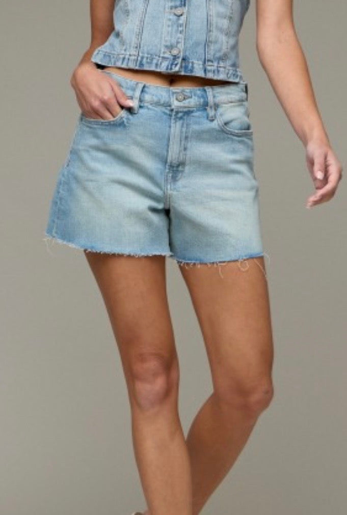 Hidden Ava Vintage Wash Shorts