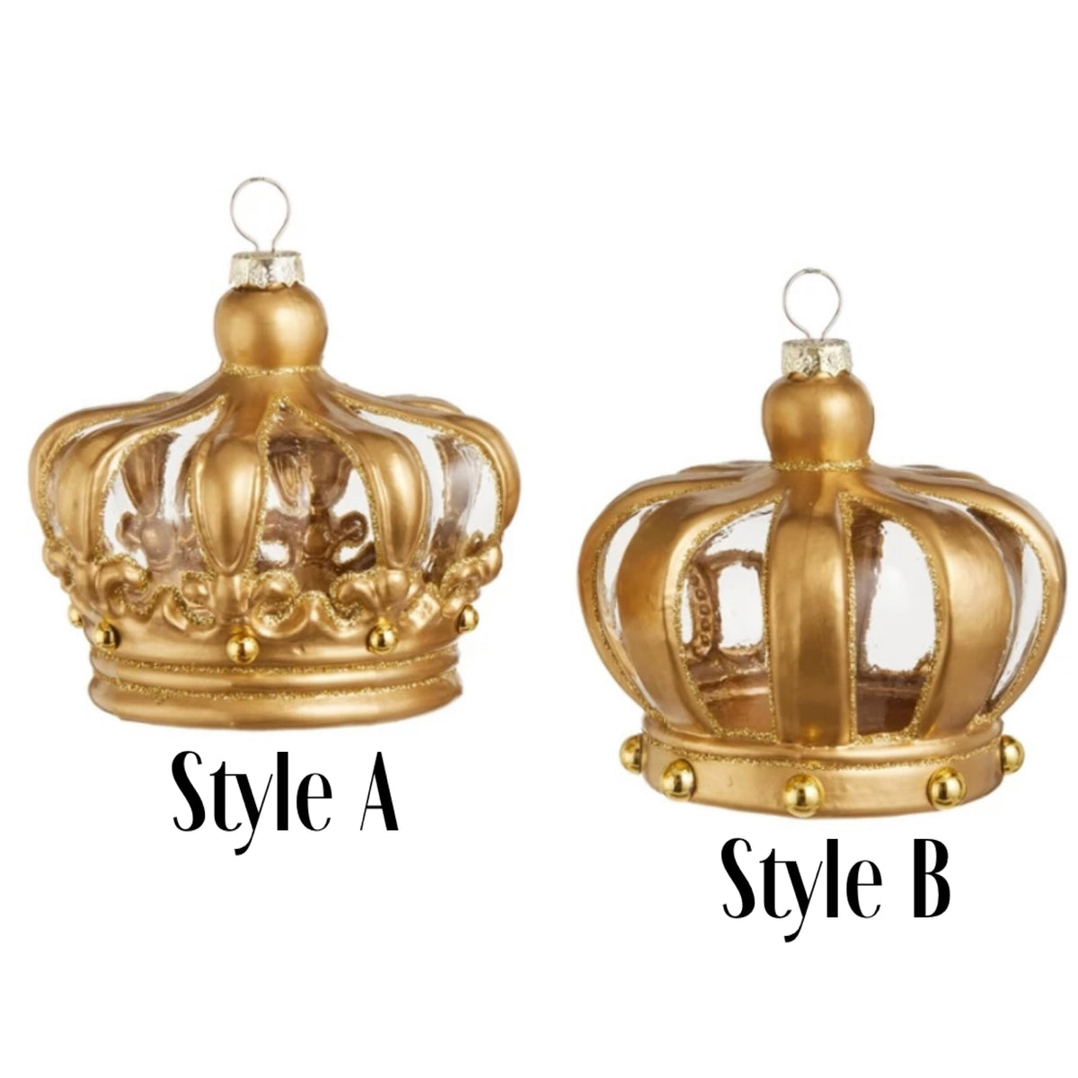 Gold Crown Ornament