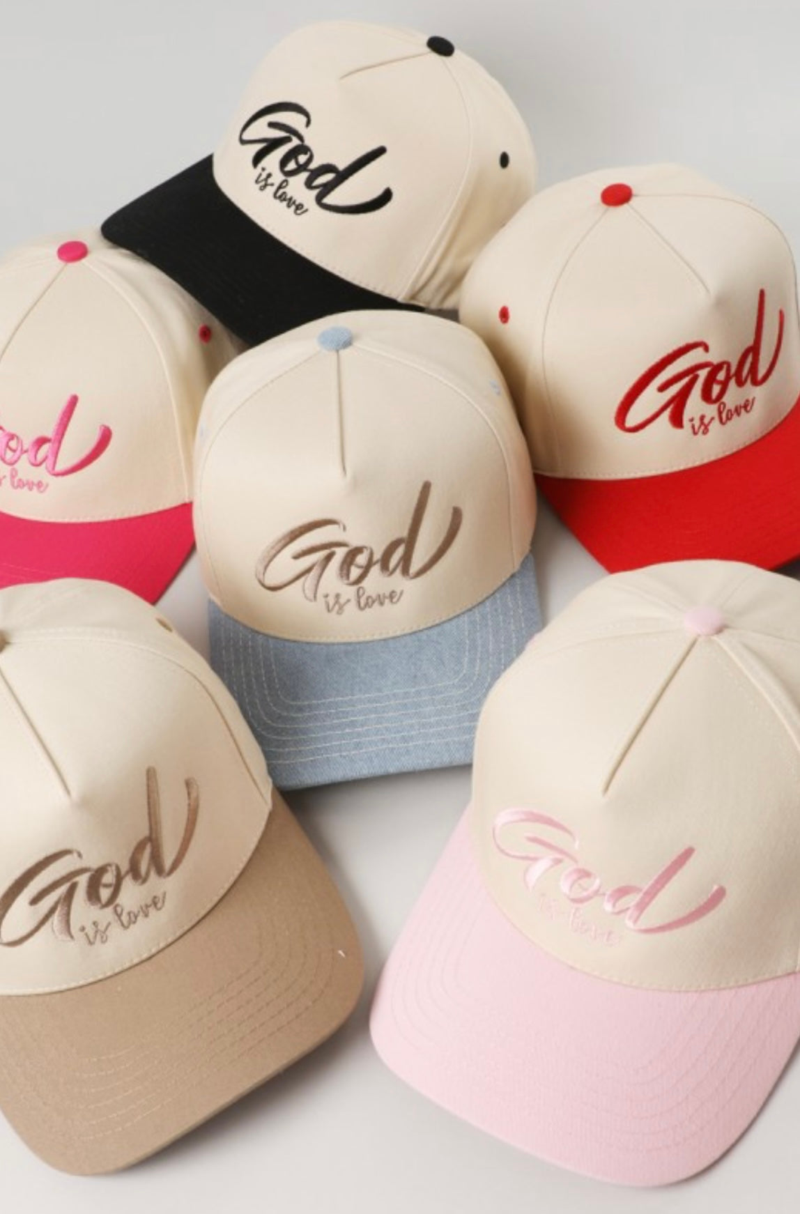 God Is Love Trucker Cap