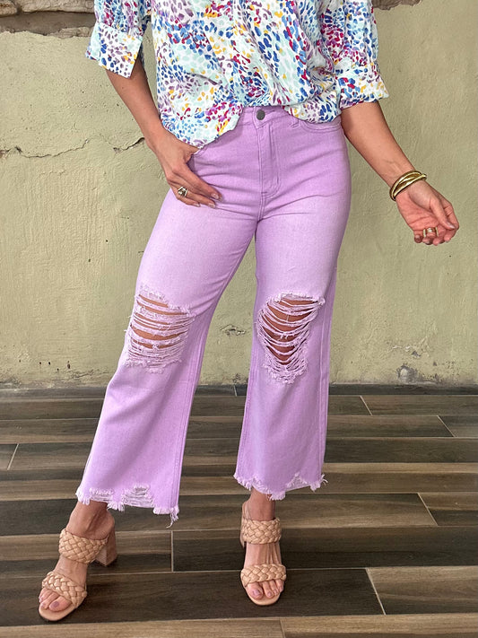 Hello Dolly pant in spring lavender