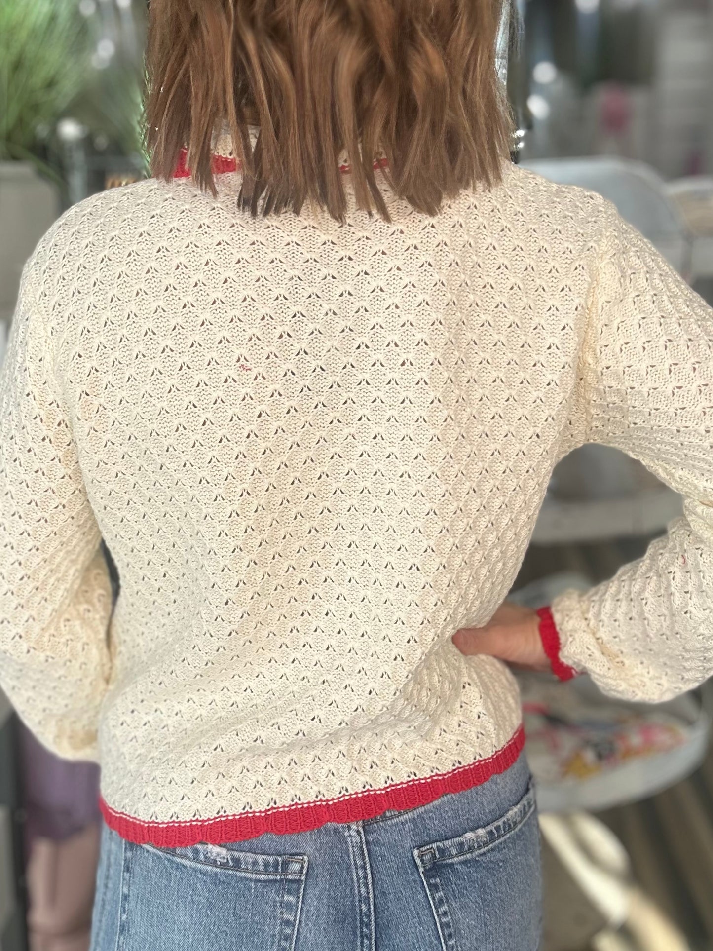 Lots of Love Crochet Cardigan Top