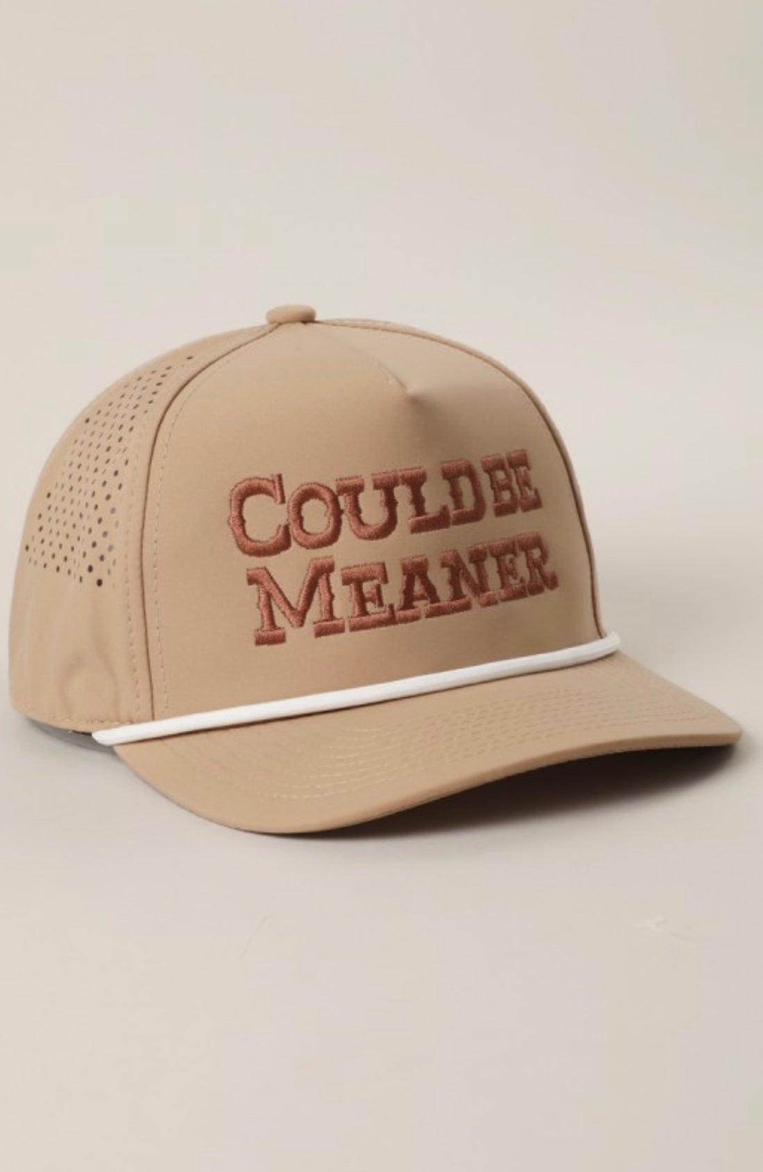 Could Be Meaner Rope Trucker Cap