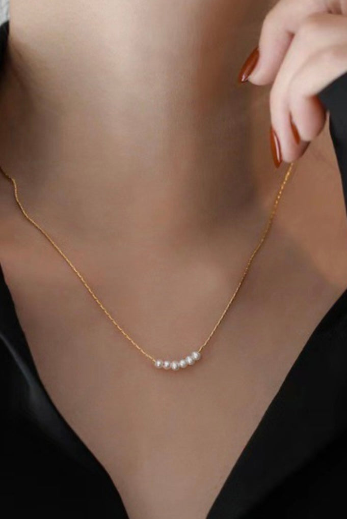 Dainty Pearl Necklace