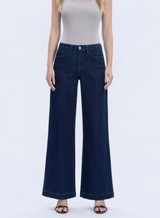 Linden Dark Trouser Jean by Flying Monkey