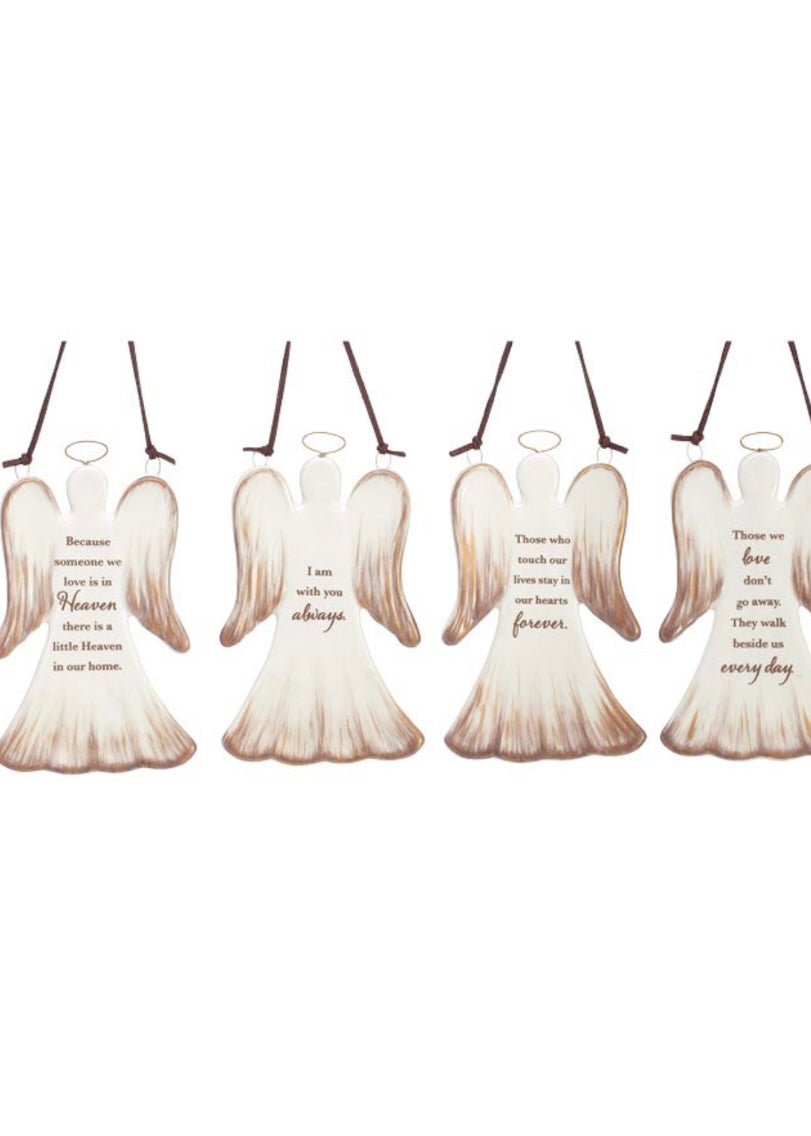 Heavenly Ceramic Angel Ornaments