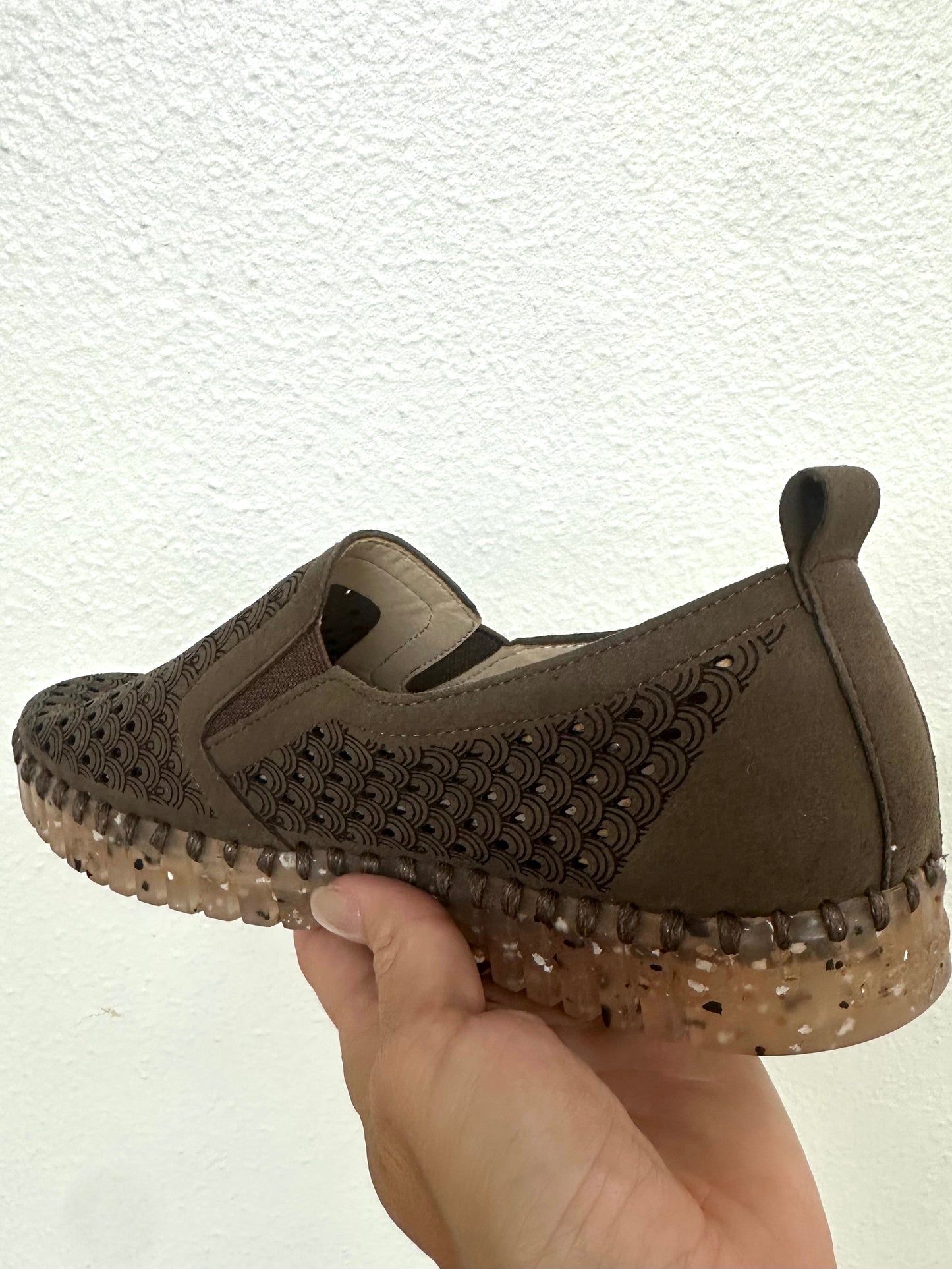 Ilse Jacobsen Tulip Sneaker in Chestnut Army