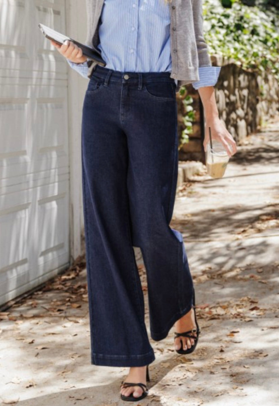 Linden Dark Trouser Jean by Flying Monkey
