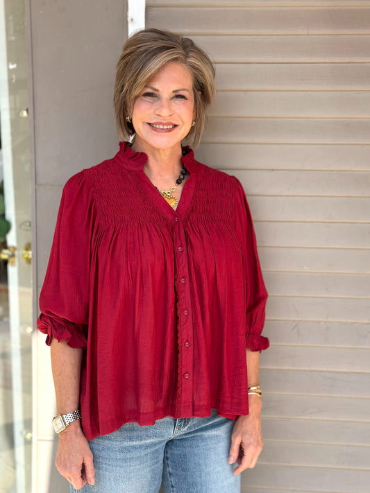 Holiday Happenings Top in Crimson