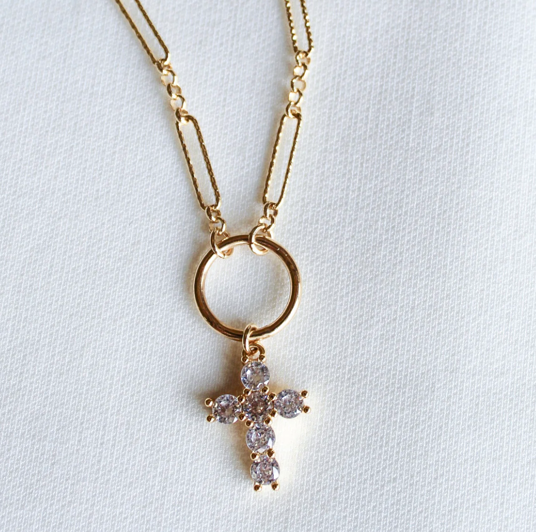 Kinsey Designs Denise Cross Necklace