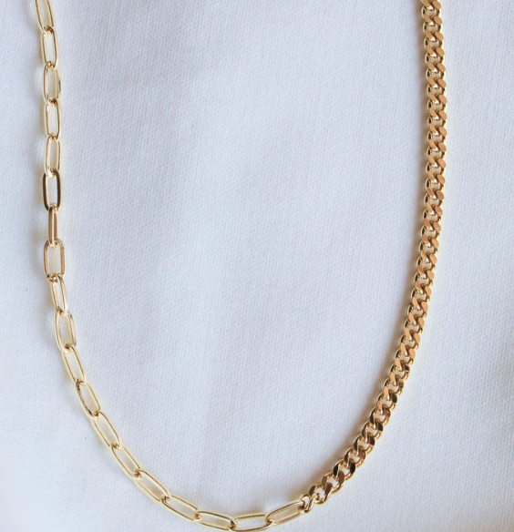 Saxon Gold Necklace