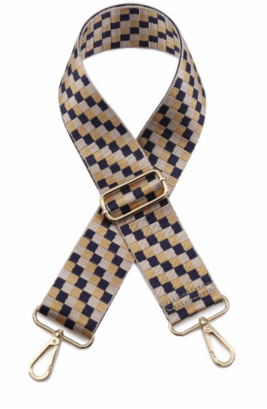 Chasing Checkered Purse Strap