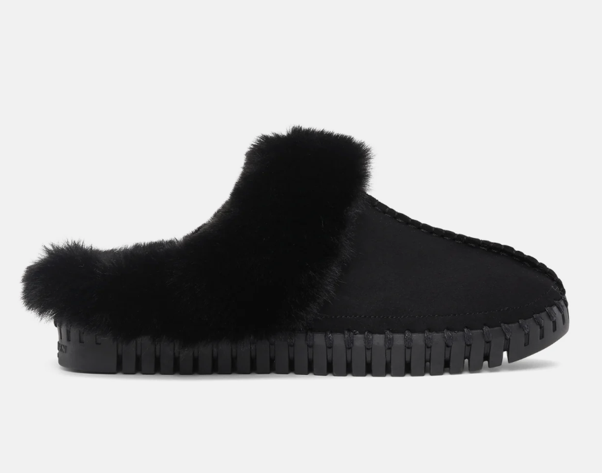 Isle Jacobsen Black Cozy Slipper