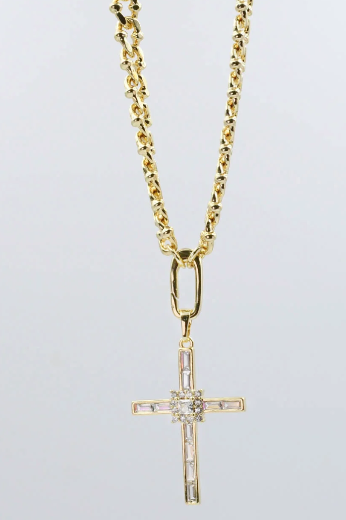 Elegant Cross Necklace