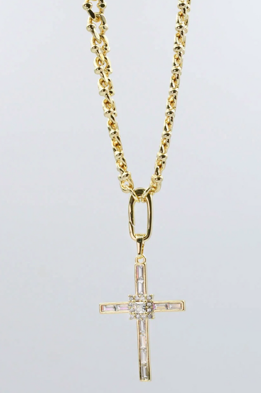 Elegant Cross Necklace