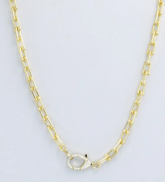 Radiant lock Necklace