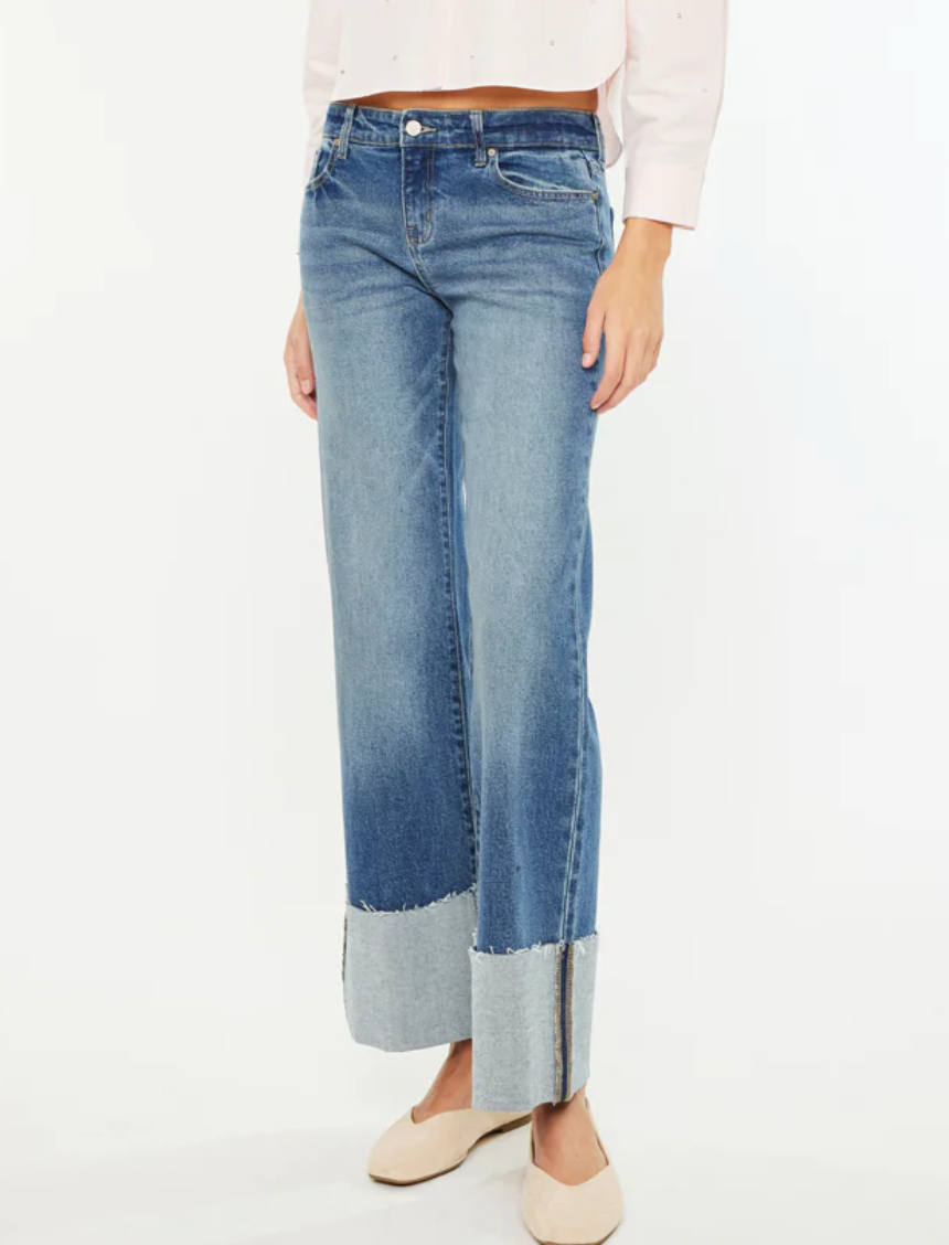 KanCan Sierra Cuffed Jean