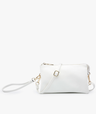 Riley White Crossbody