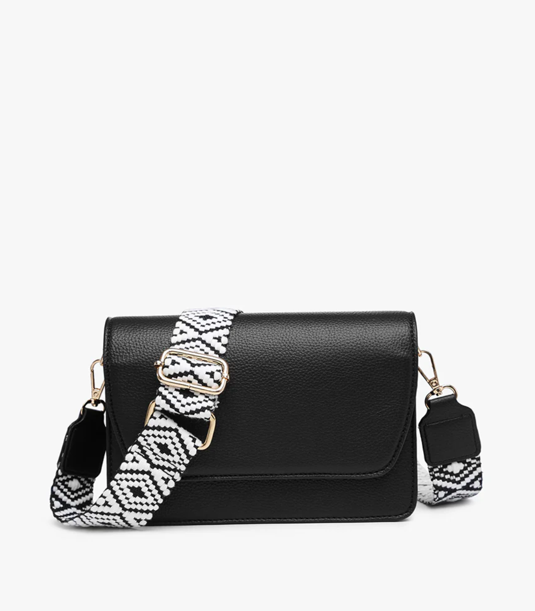 Noah Black Crossbody