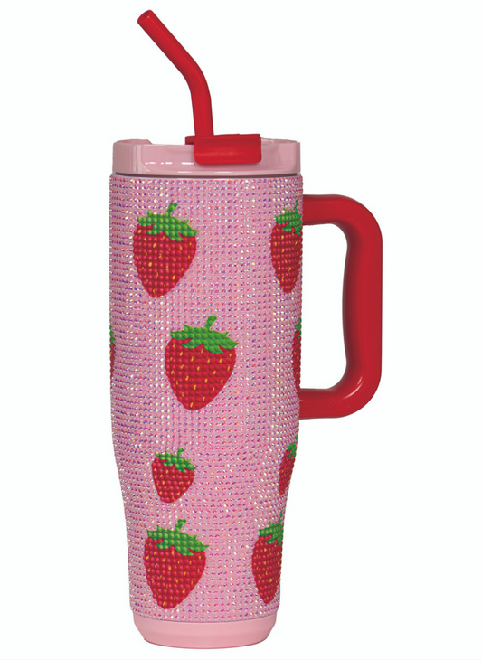 Strawberry 40oz Tumbler