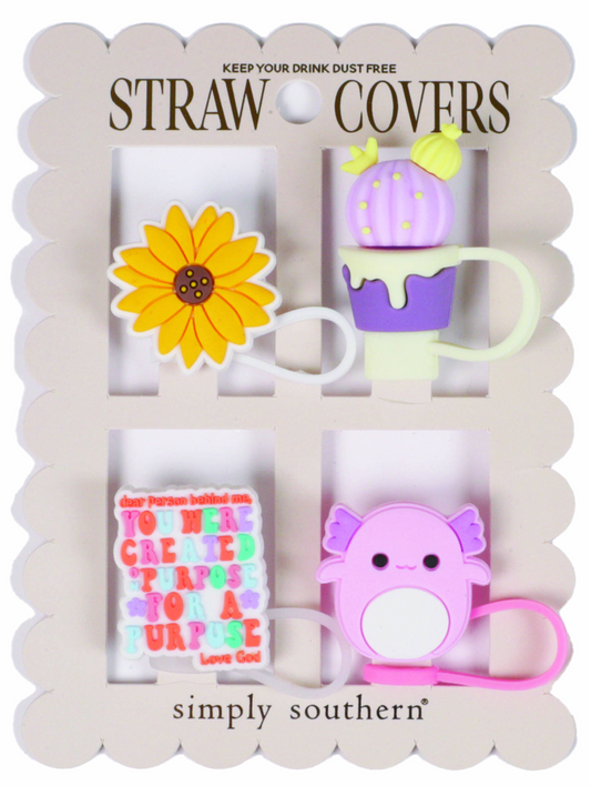 For A Purpose Straw Cover