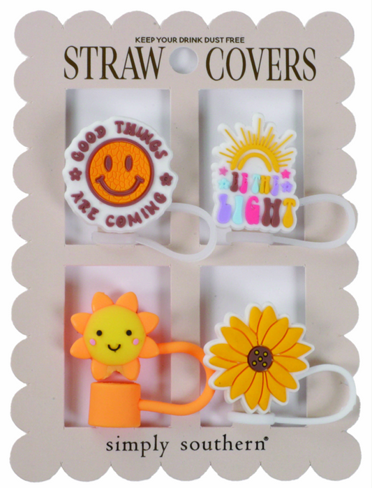 Good Things Are Coming Straw Covers