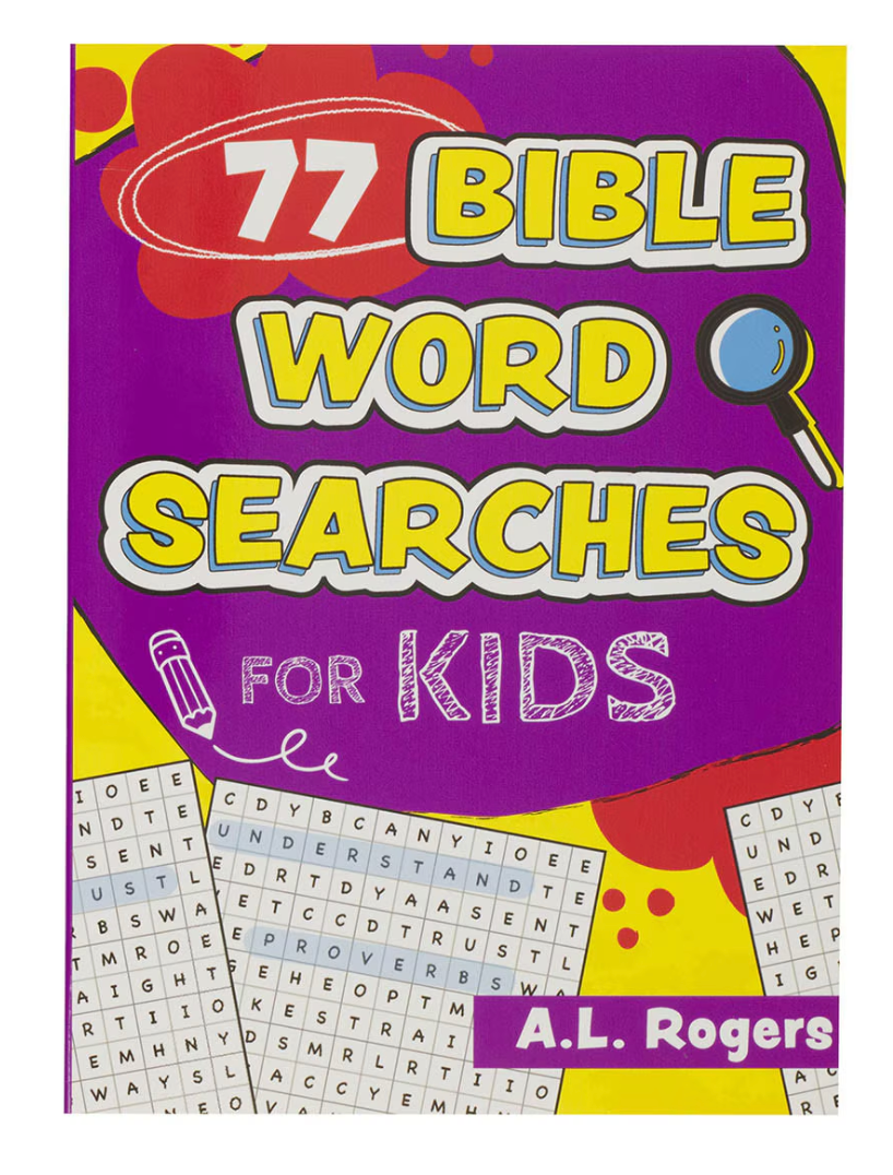 77 Bible Word Searches For Kids
