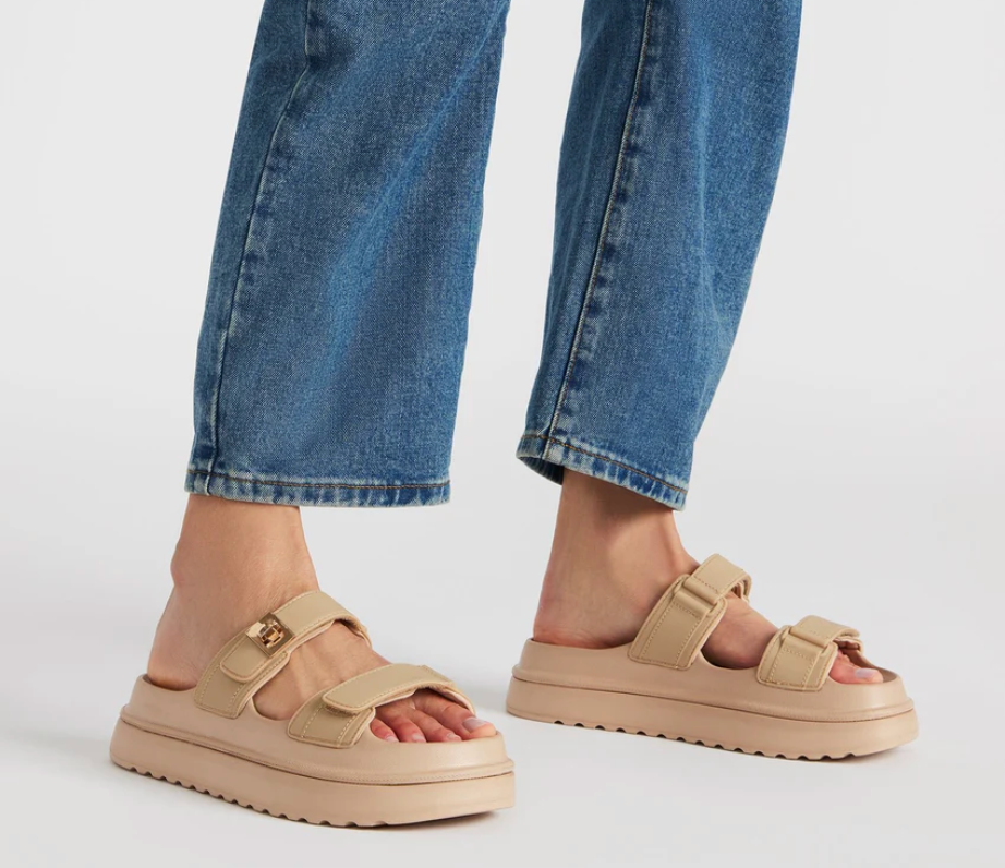 Sabrina Slide Sandal by Steve Madden