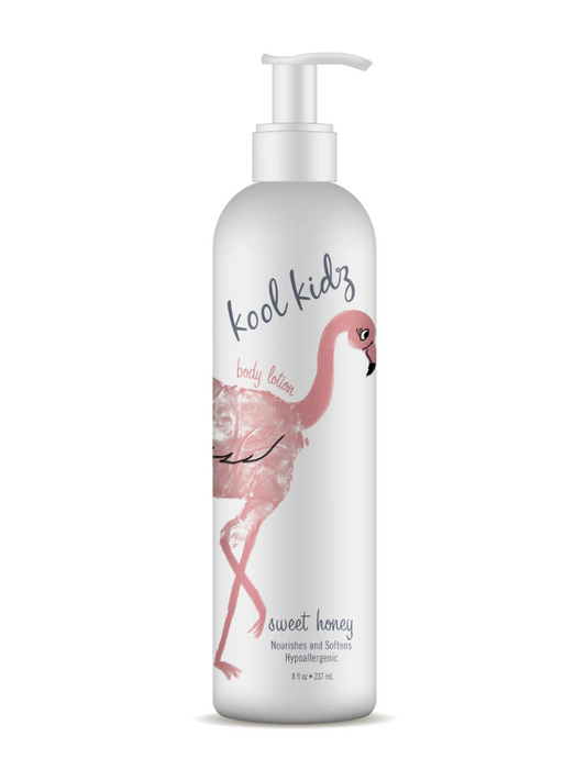 Caren Kool Kidz 8oz Hand & Body Lotion: Flamingo