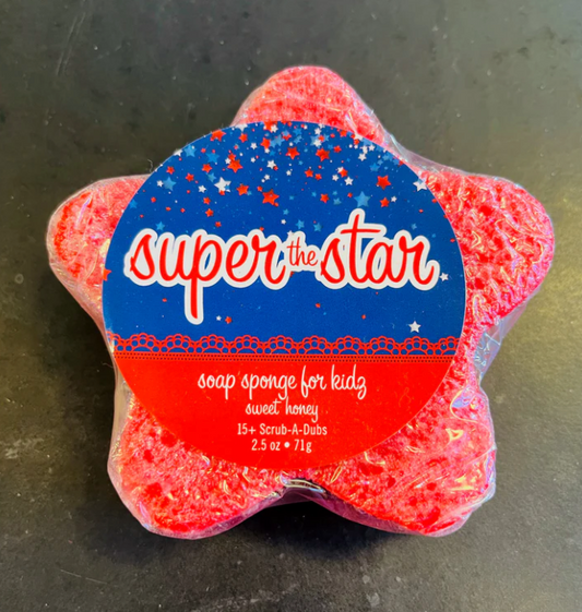 Caren Kool Kidz: Super The Star Soap Sponge