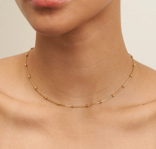 Brenda Grands Dotted Necklace