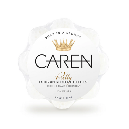 Pretty Caren Soap In A Sponge