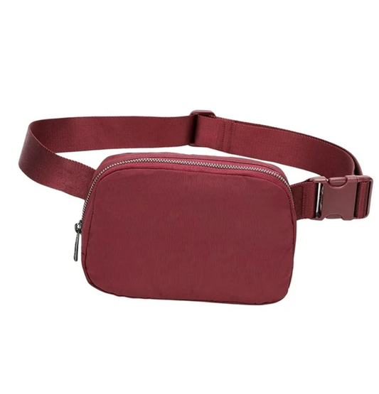 Maroon Belt Bag