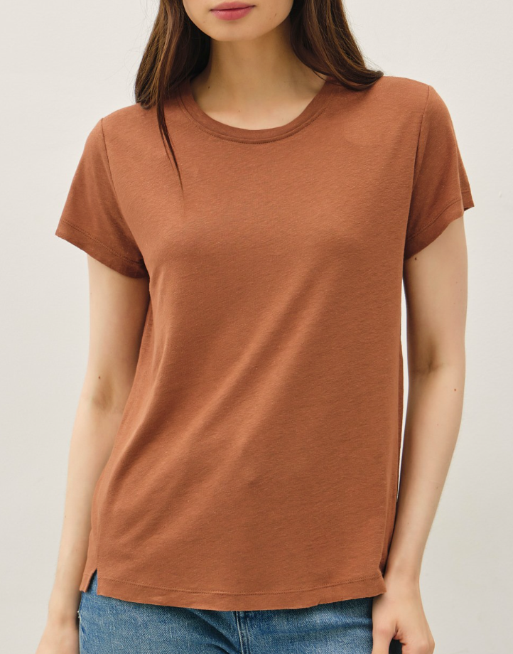 Day To Day Tee in Clay
