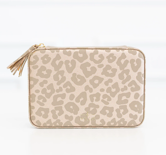 Hollis Jewelry Organizer/ Leopard