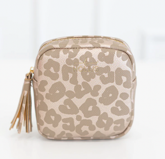 Hollis Tech Bag/Leopard