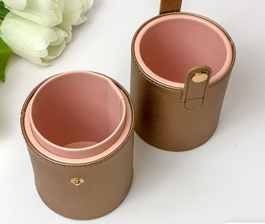 Hollis Brush Holder/Mocha