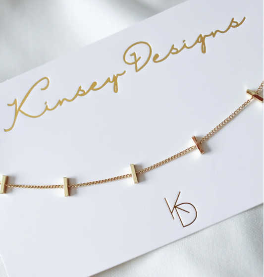 Kinsey Design Dainty Bar Necklace