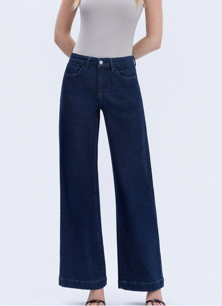 Linden Dark Trouser Jean by Flying Monkey